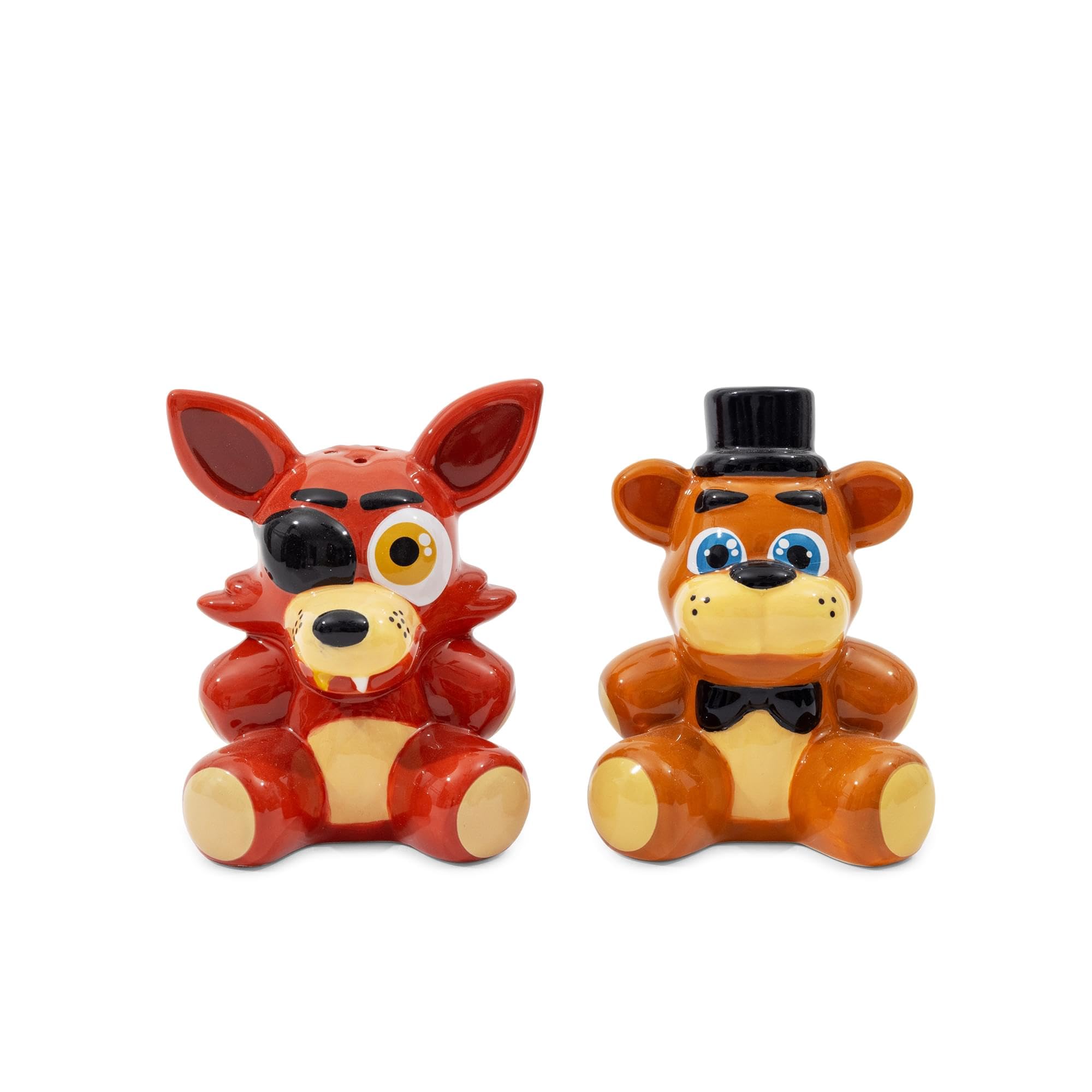 Amazon.com: Five Nights At Freddy's Freddy and Foxy Ceramic Salt